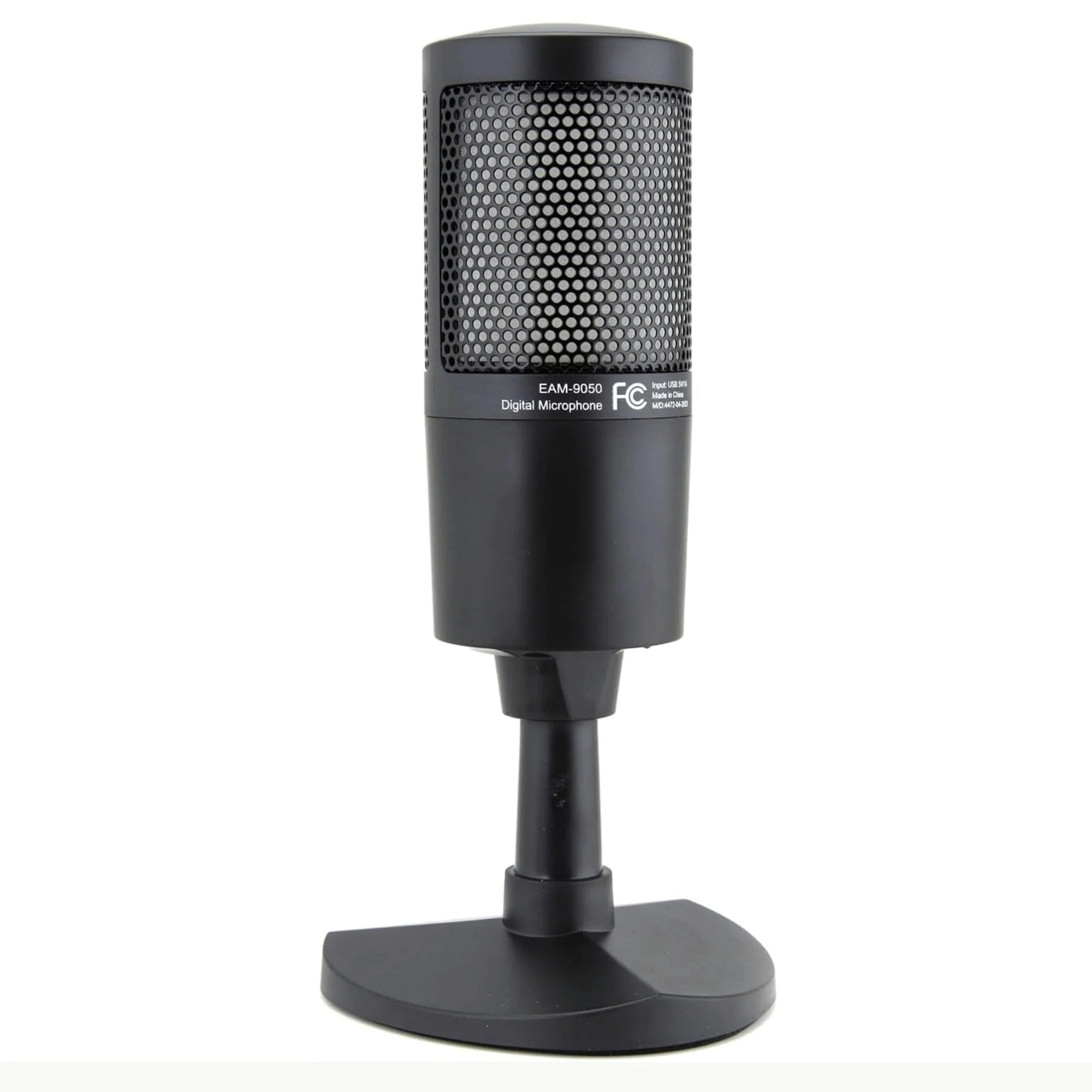 Emerson USB Gaming & Streaming Microphone with RGB Lighting with Tap-To-Mute