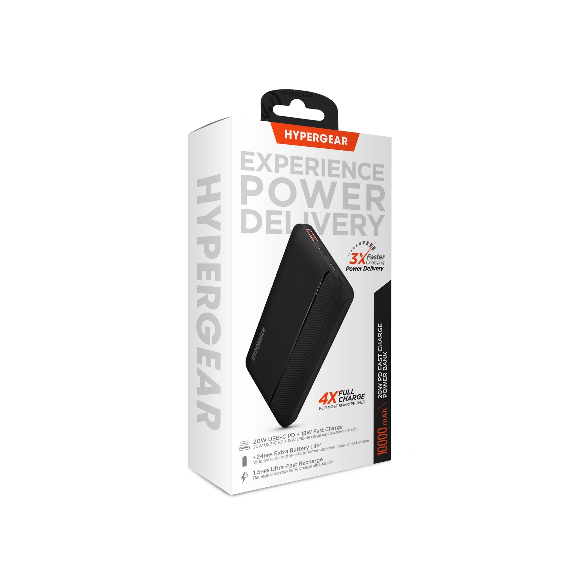 Hypergear 10000Mah 20W PD + USB Power Bank