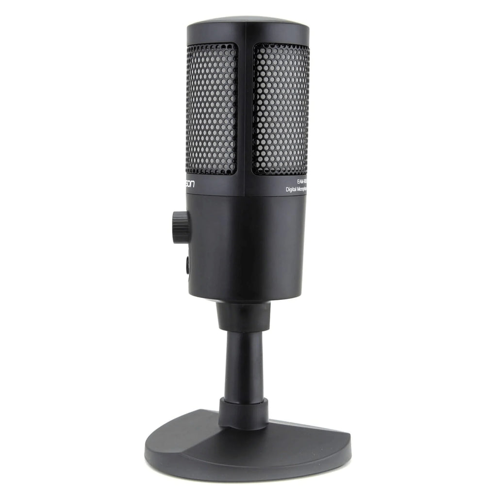 Emerson USB Gaming & Streaming Microphone with RGB Lighting with Tap-To-Mute