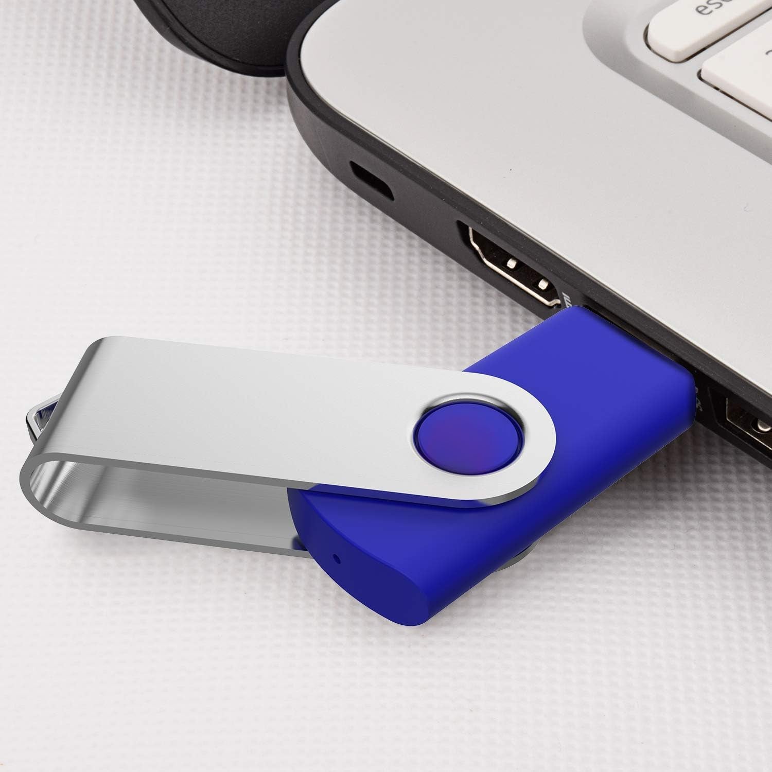 USB Flash Drive 32Gb Thumb Drive 10 Pack 32 GB Flash Drives Bulk, Blue